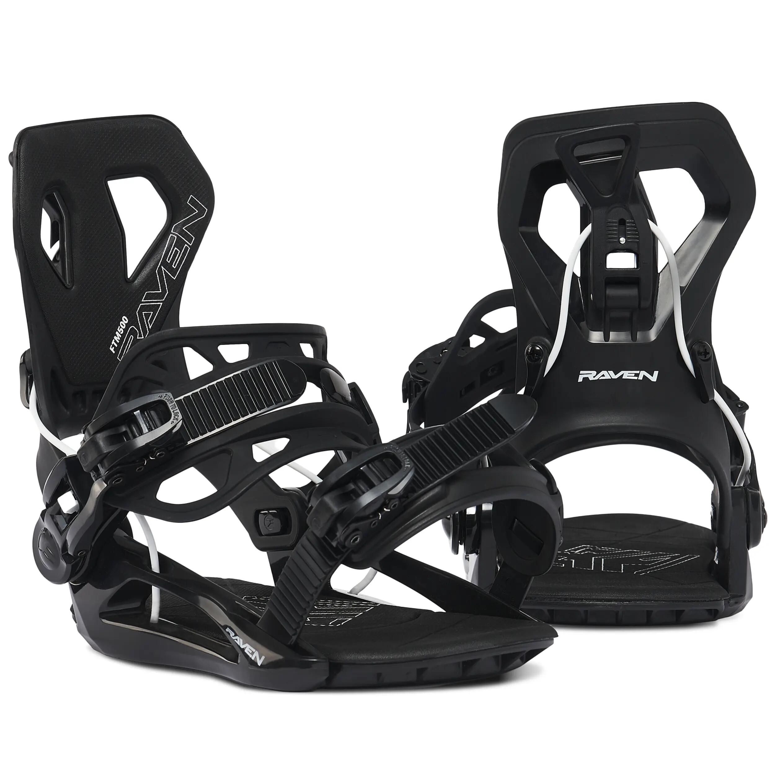 Zestaw Deska snowboardowa Raven Trench Carbon + wiązania Raven FTM500 5/6