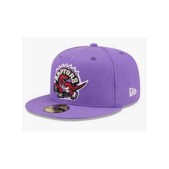 Casquette NBA Toronto Raptors New Era Hardwood Classic 59FIFTY Violet -New era