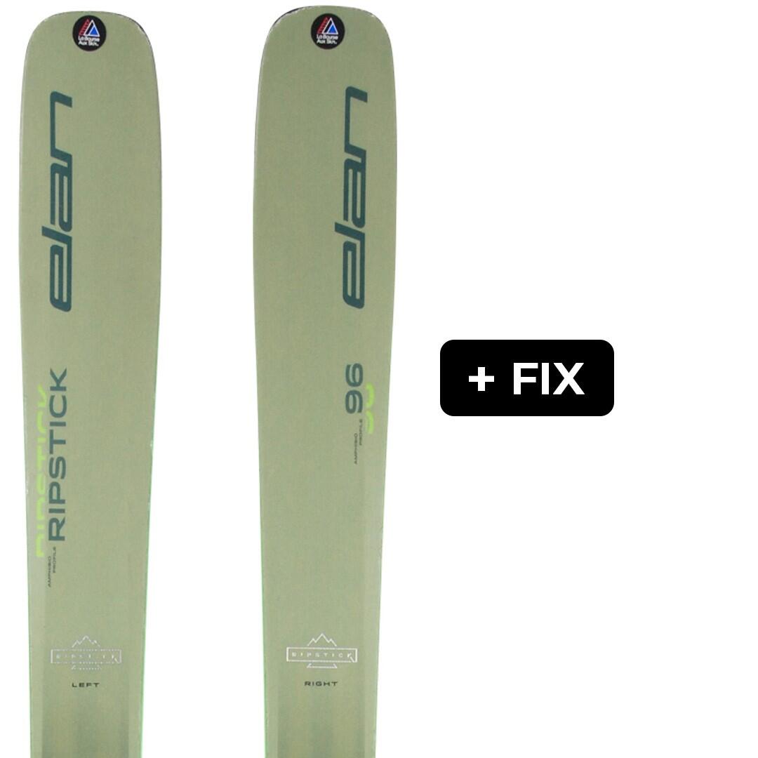 Elan - Reconditionné - Elan Ripstick Tour 96 + Marker Squire 11 Tcx Gw - Etat Excellent - Skis - Vert - 168 - Decathlon
