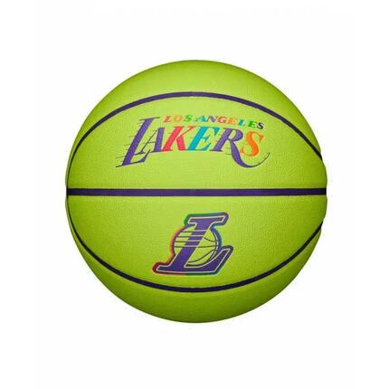 Ballon de Basketball Wilson NBA Los Angeles Lakers Team Neon