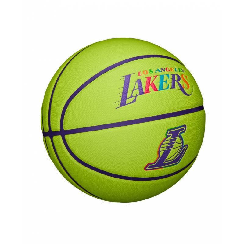 Ballon de Basketball Wilson NBA Los Angeles Lakers Team Neon 3/5