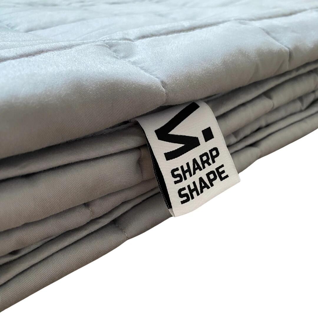 ZÁTĚŽOVÁ DEKA 6KG SVĚTLE ŠEDÁ SHARP SHAPE 2/5