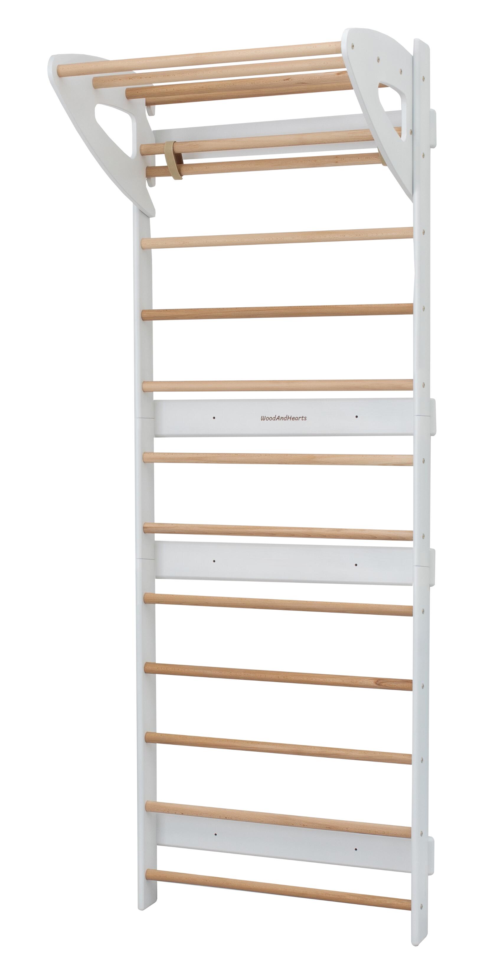 Échelle de gymnastique Light XL - bois blanc 5/5