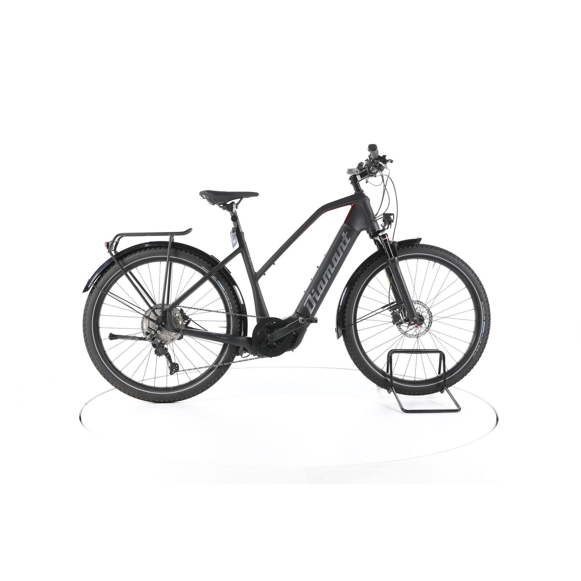 Diamant Rad - Reconditionné - Diamant Zouma Deluxe+ Trekking Vélo Électrique - Très Bon - Vélo Tout Chemin - Noir - Grand - Decathlon