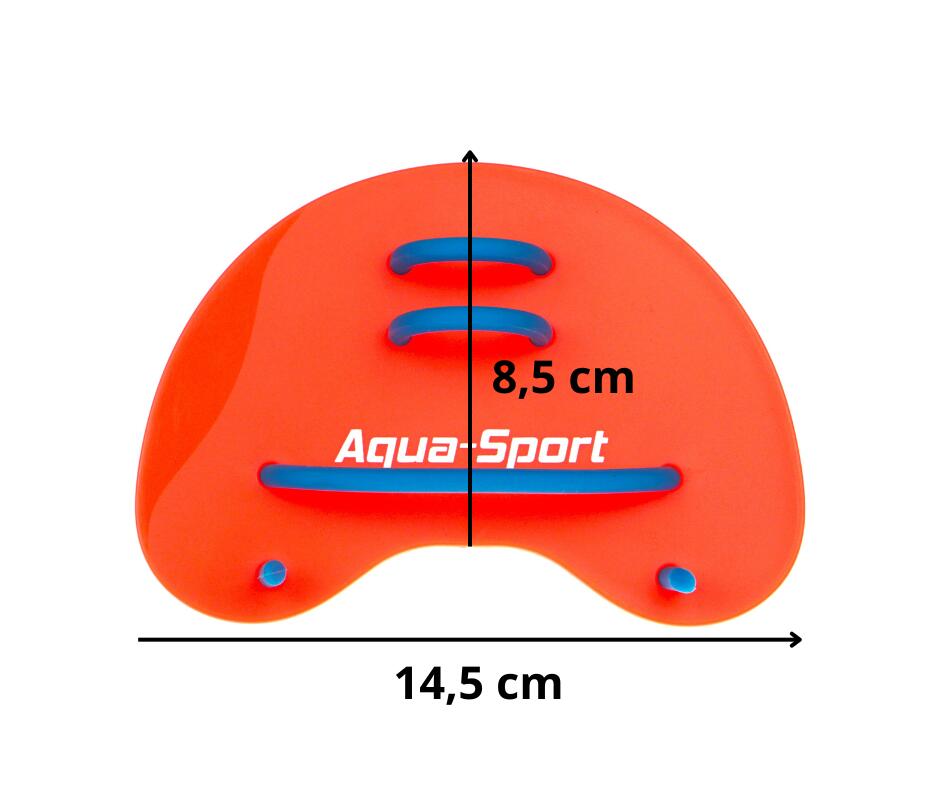 Wiosełka treningowe do pływania na palce z gumką Aqua-Sport Finger Paddle 5/5