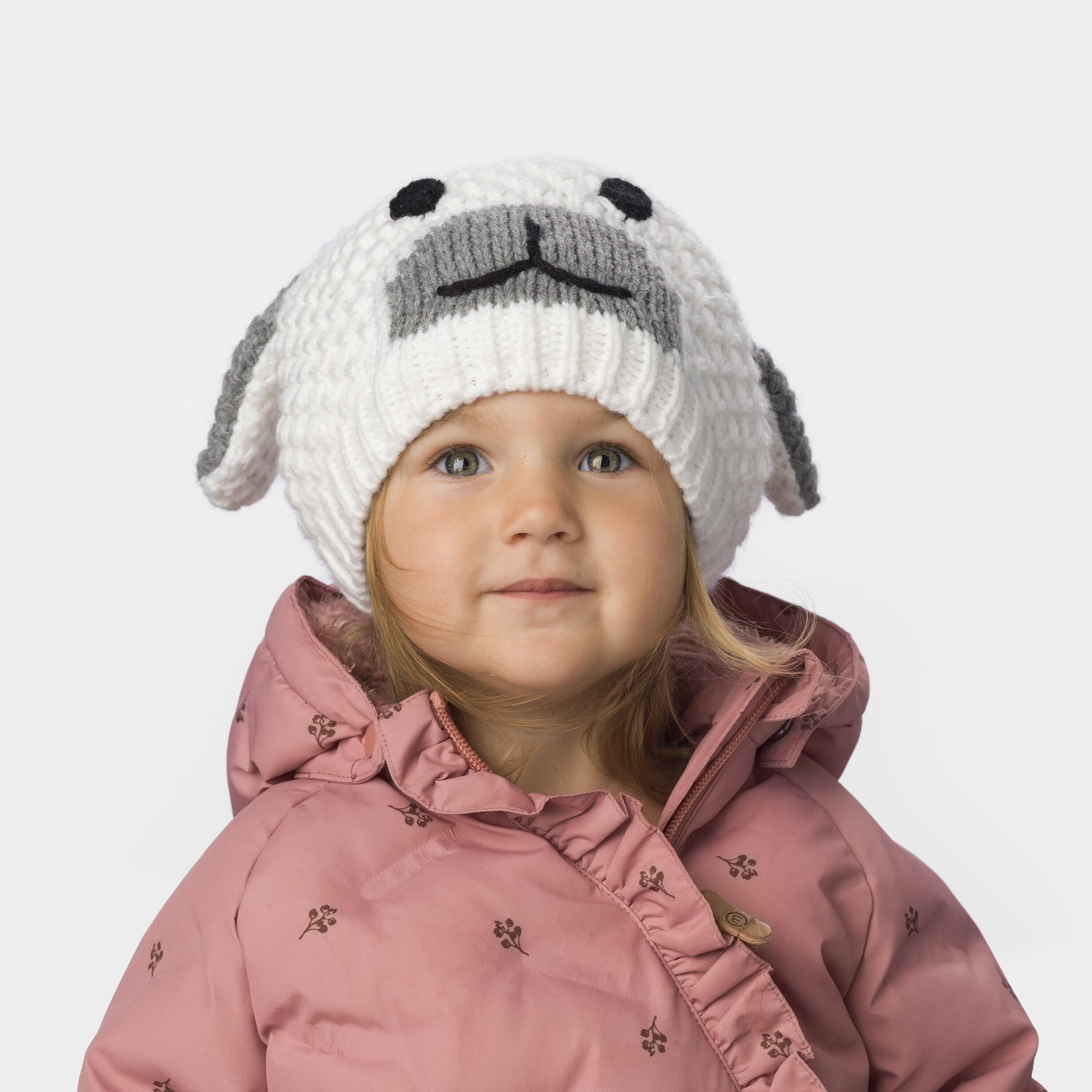 Gorro Grizzly gorro de invierno para niños gorro de fibra polar cálido 3/4
