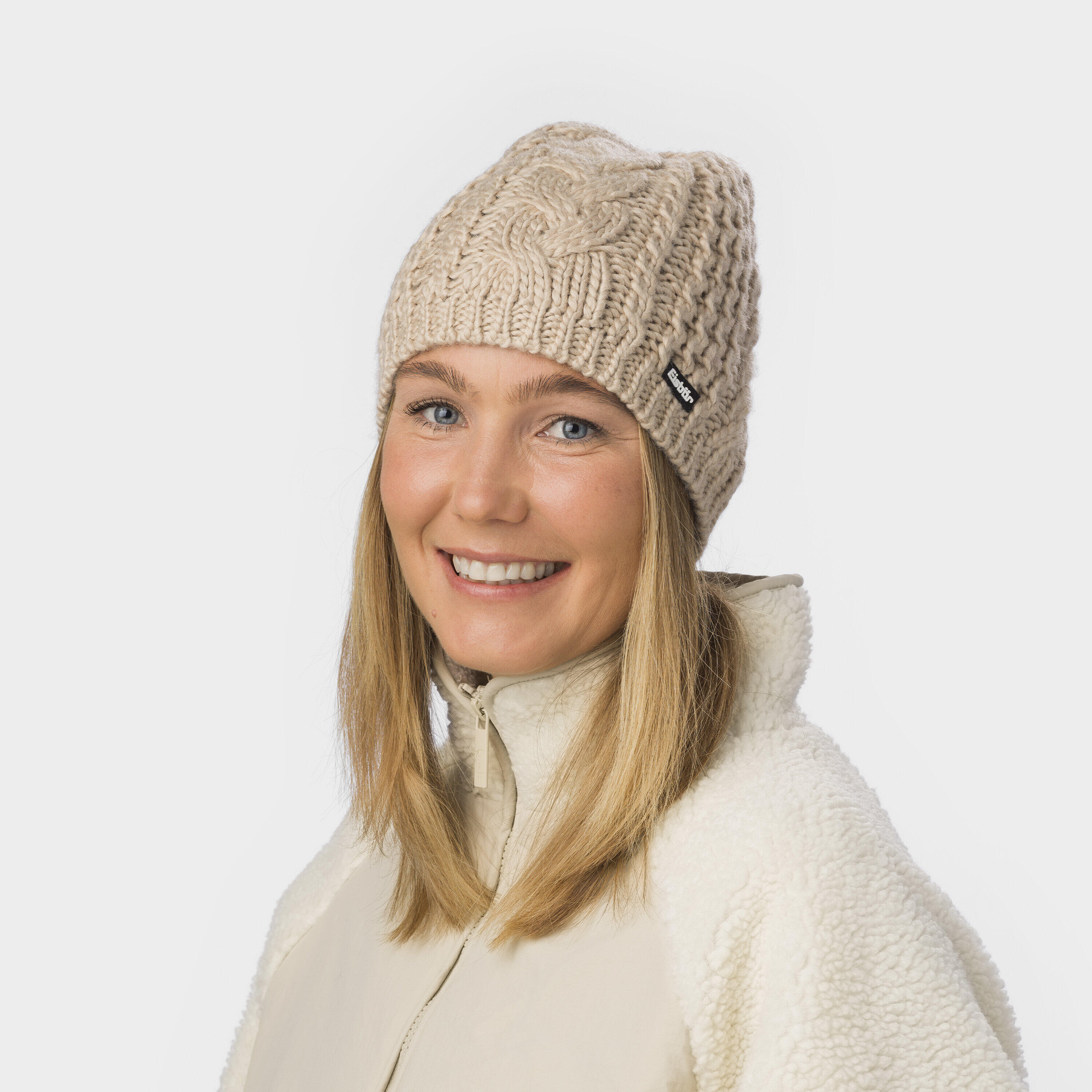 Gorro Afra gorro de invierno para mujer capucha de forro polar cálido Merino 2/4