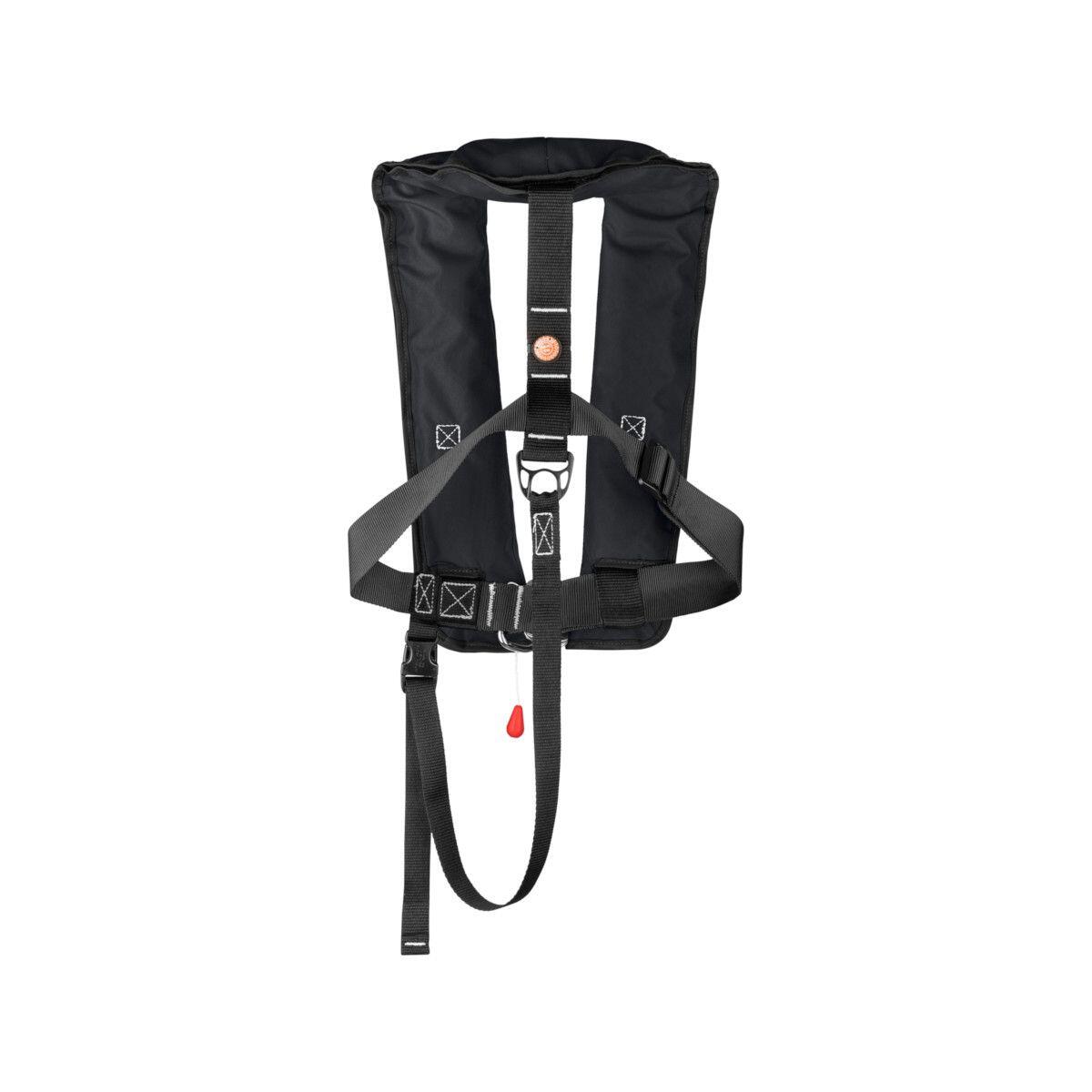 Set van 2:  automatisch reddingsvest 300N ISO met harnas, zwart 3/7