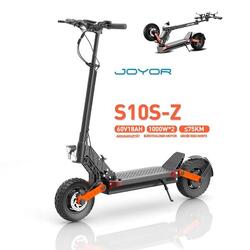 Trottinette Électrique JOYOR S10-S-Z - Moteurs 1000W*2 Batterie 60V18AH - Noir
