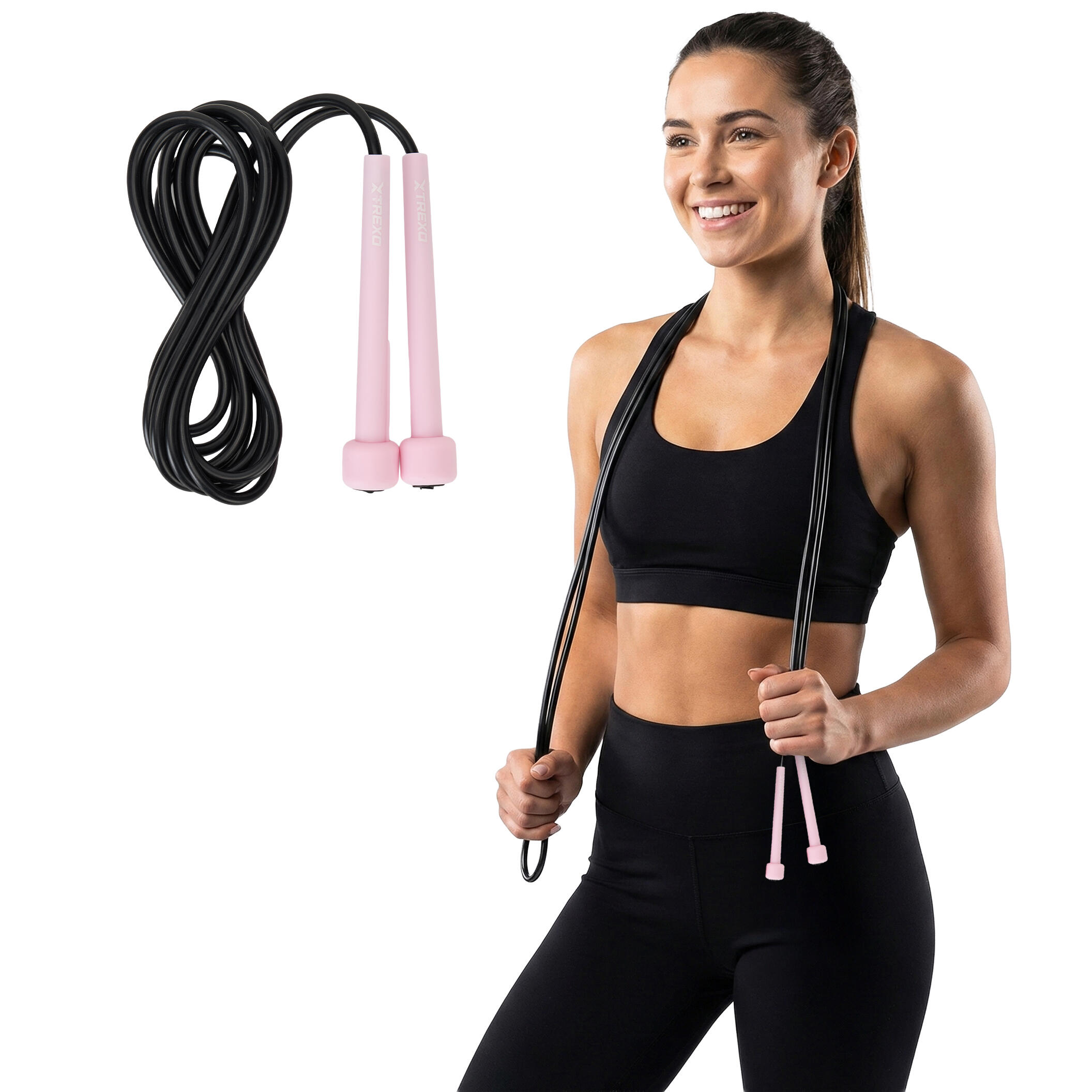Xtrexo - Corde À Sauter Xtrexo Basic, Violette - Corde À Sauter - No Size - Decathlon