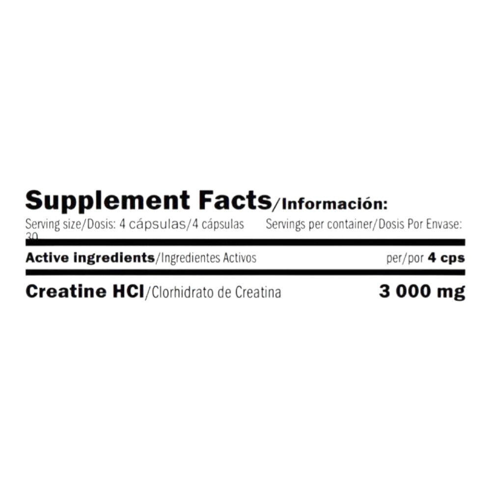 Amix Creatine HCI 120 Caps 2/5