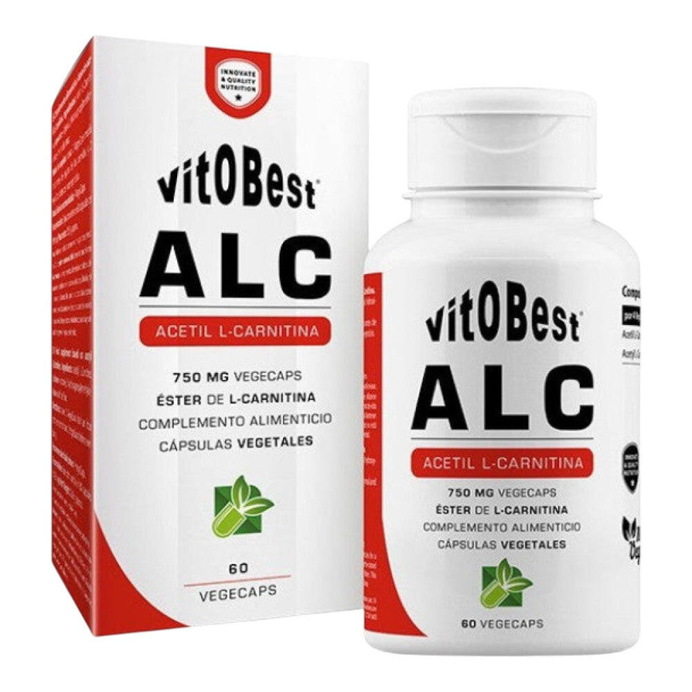 Vitobest - Alc (acetyl L-carnitine) - 60 Capsules De Vitobest - L-carnitine - Decathlon