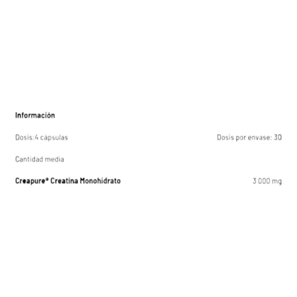 Creatina (Creapure®) Cápsulas - 300 Cápsulas Vegetales Amix Nutrition 2/4
