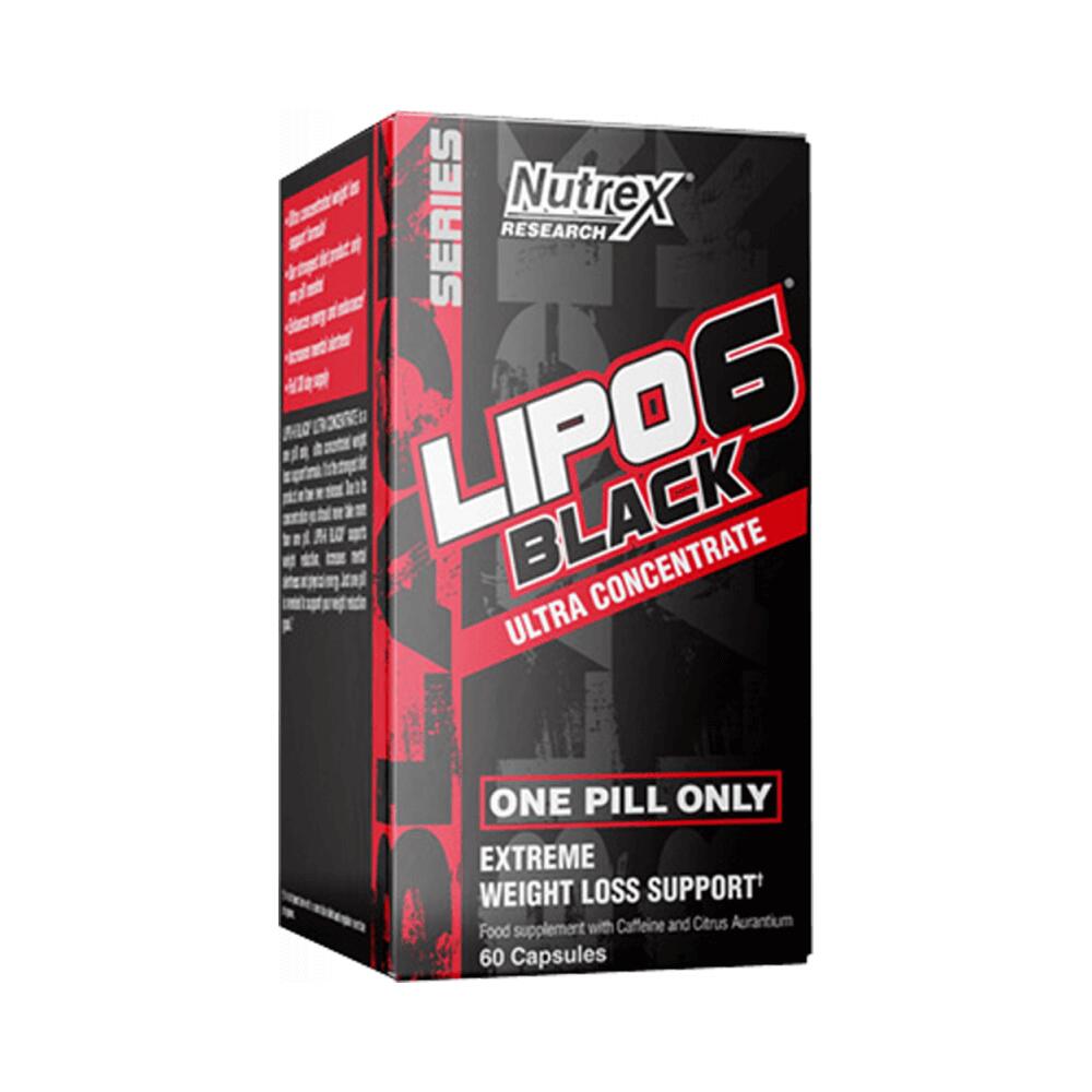 Nutrex Research Lipo 6 Black Ultra Concentrate 60 Caps