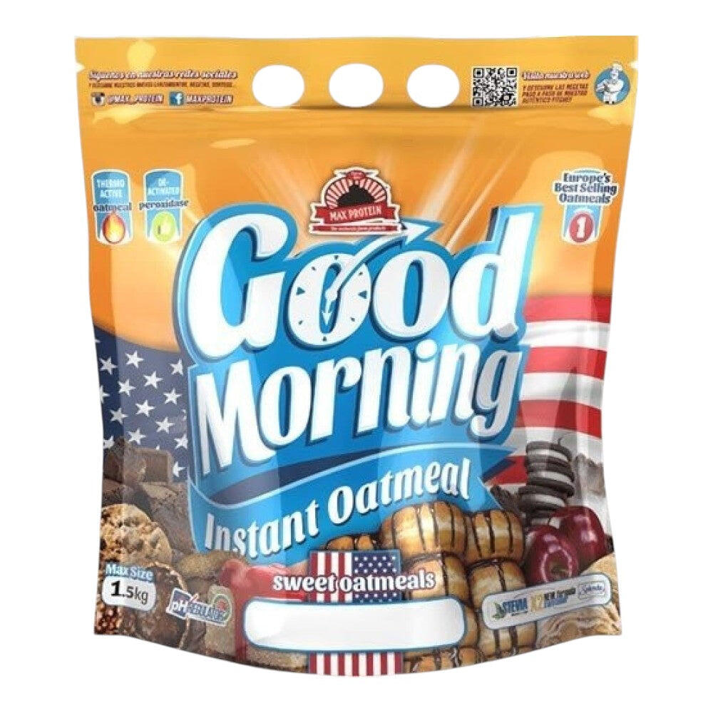 Good Morning Instant Oatmeal 1.5 Kg Crema de Cacahuete 1/2