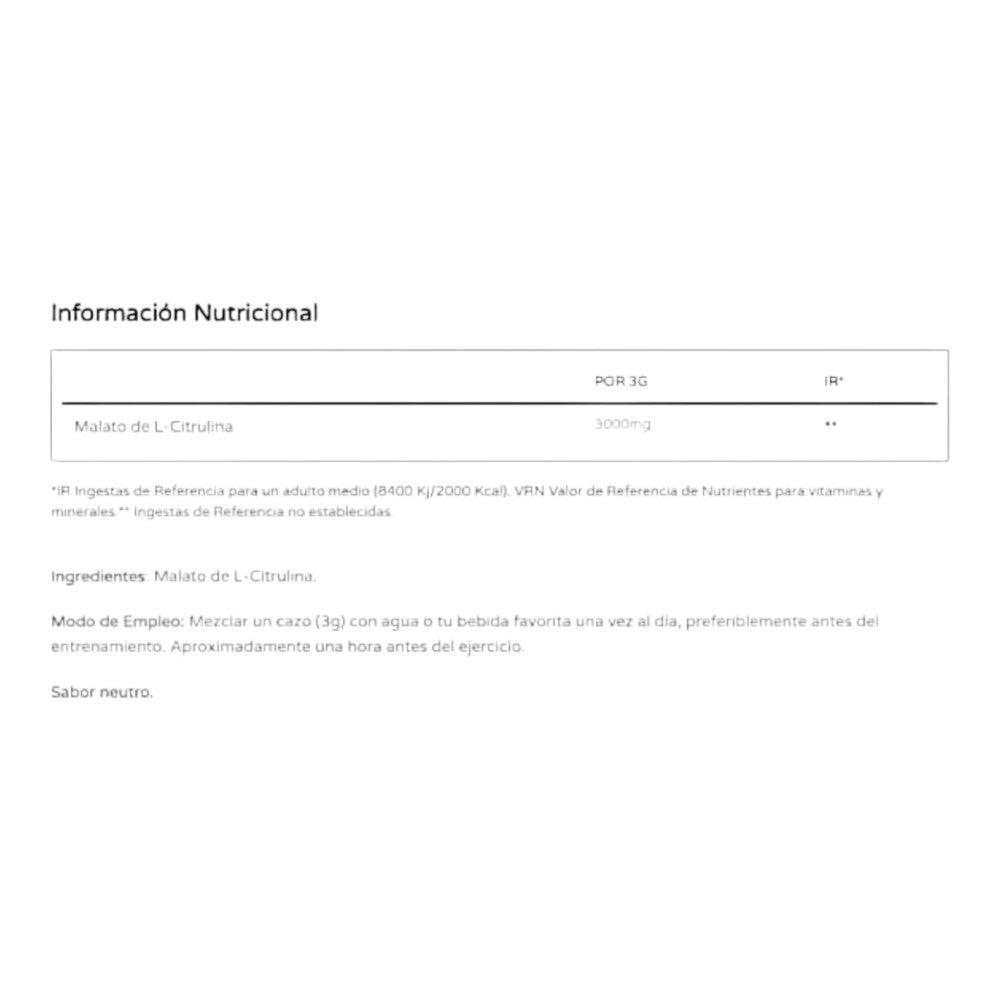 Citrulline Malate 300 Gr 2/2