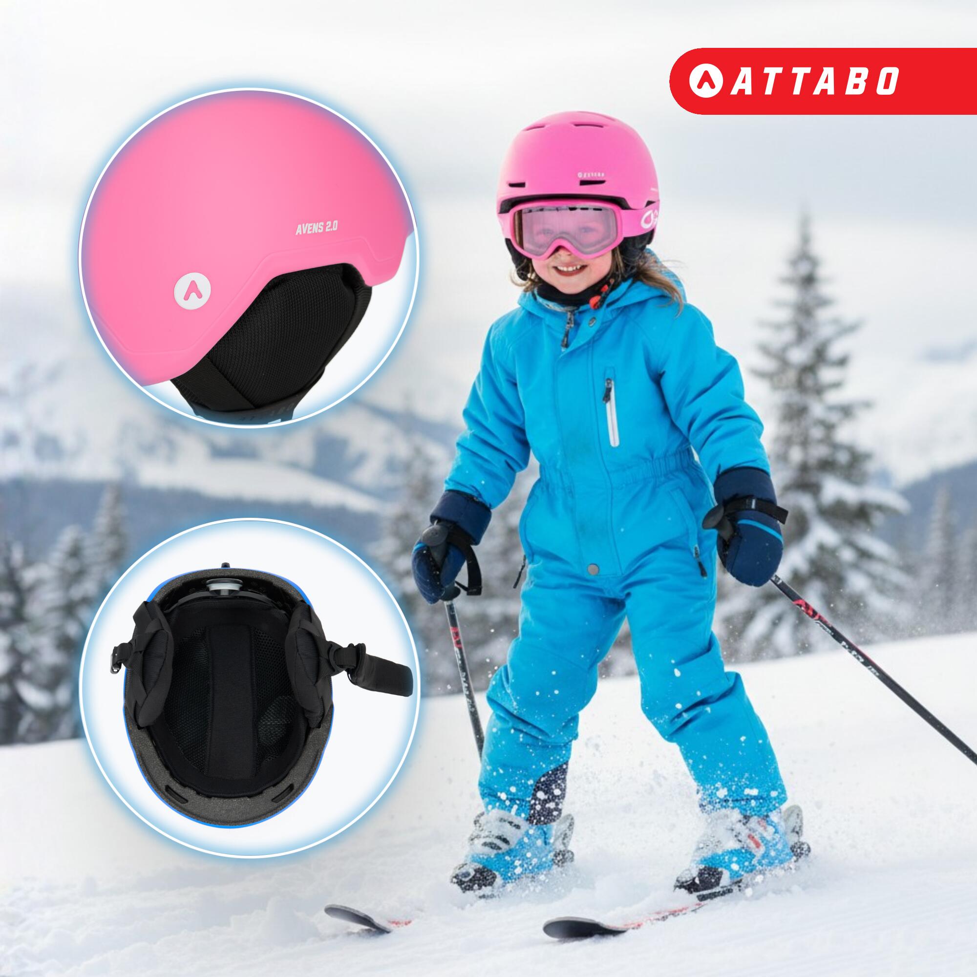 Kinderskihelm ATTABO Avens 2.0 Jr 6/7