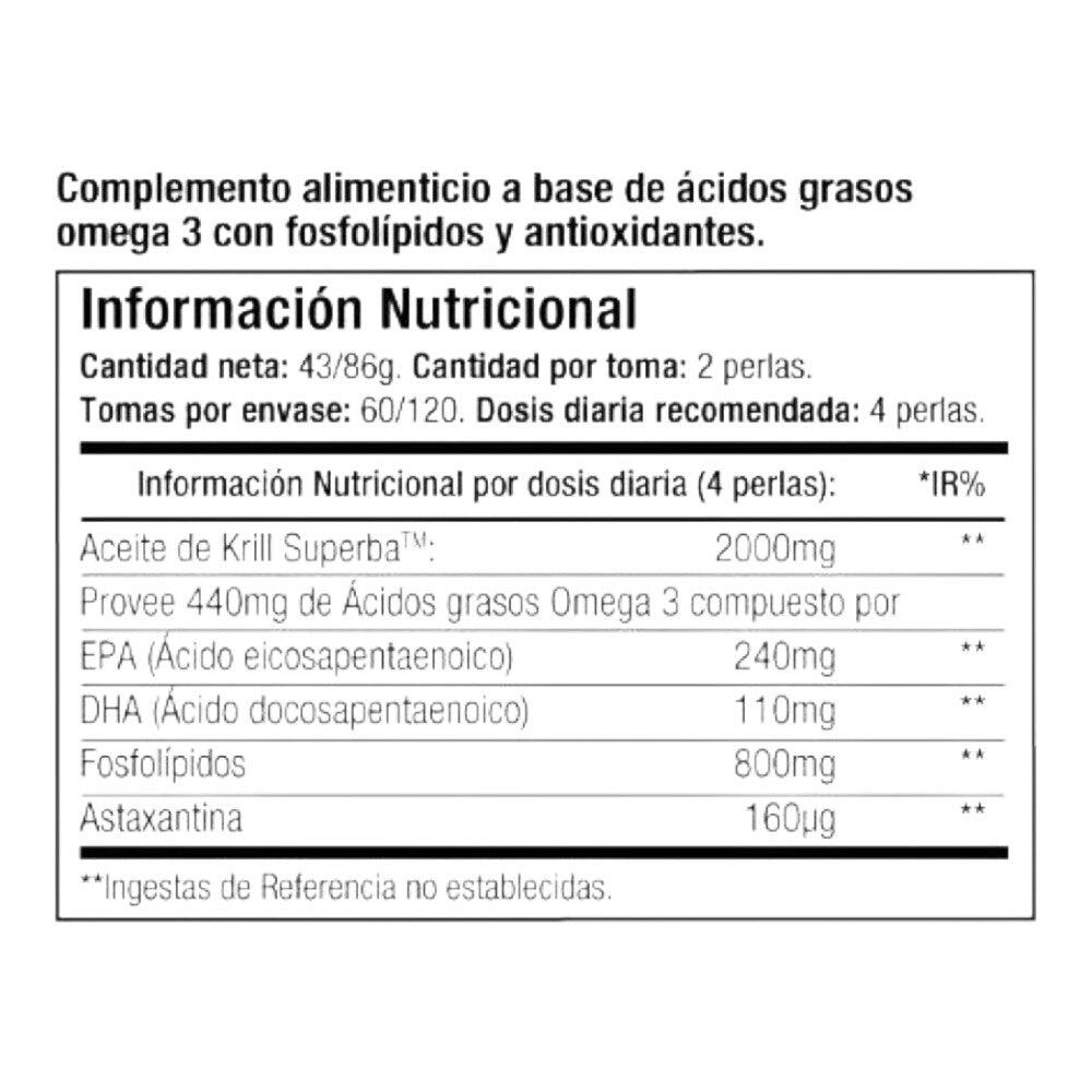 Superba Krill Oil 60 Perlas 2/2