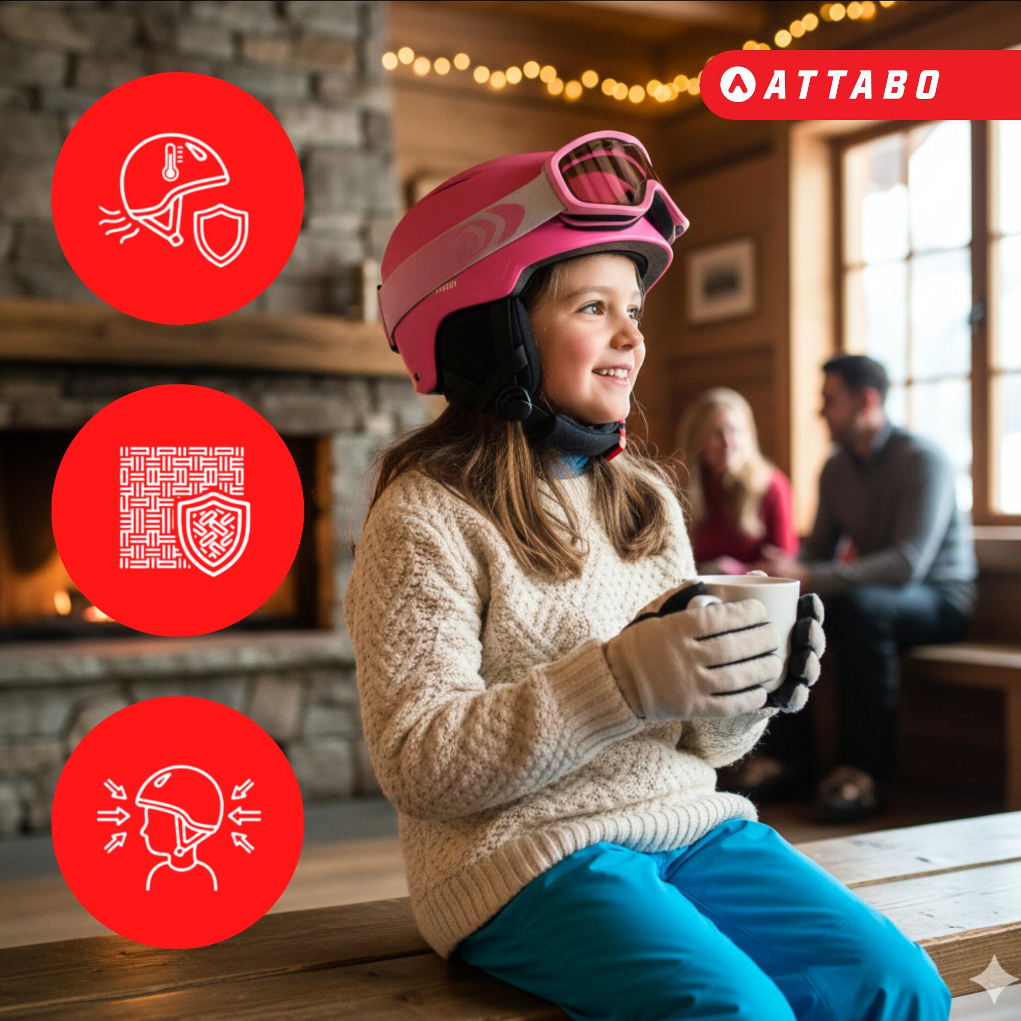 Kinderskihelm ATTABO Avens 2.0 Jr 2/7
