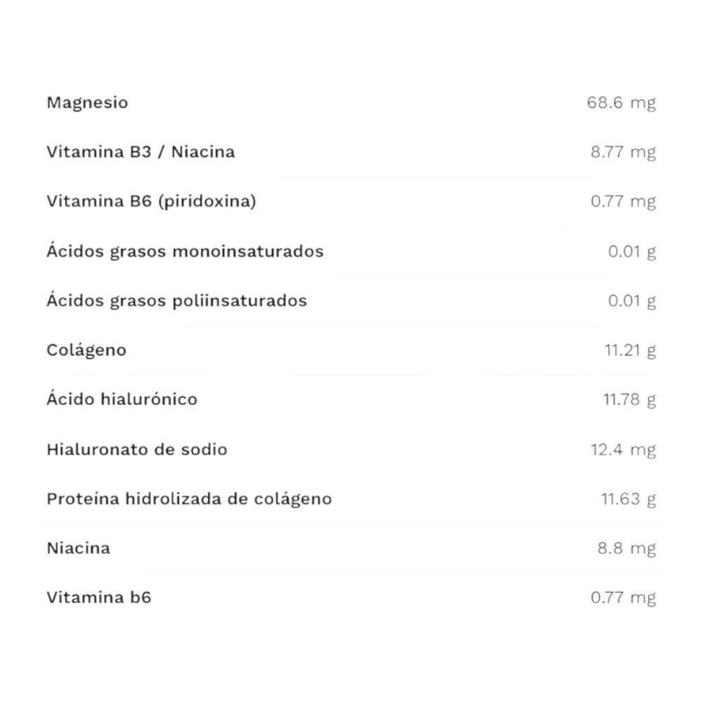 Colagen + Magnesio + Ácido hialurónico 350 Gr Neutro 2/2