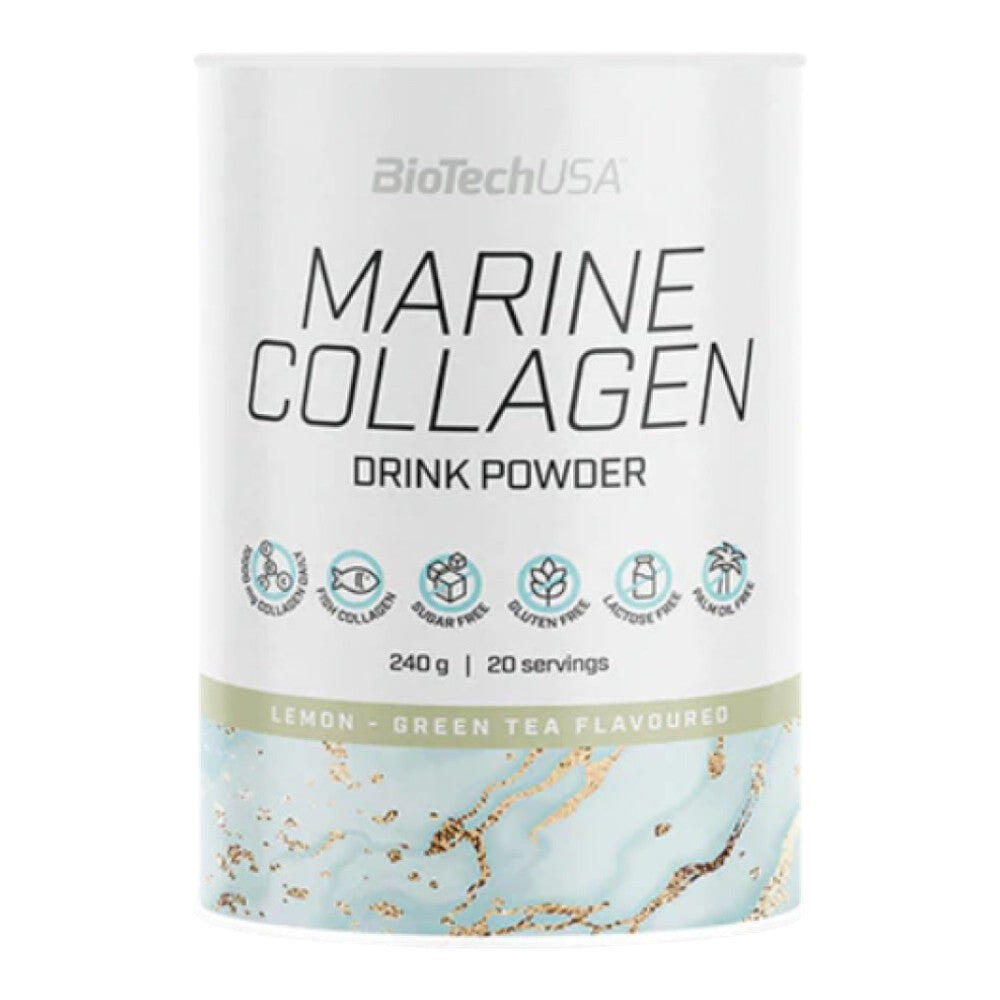 Biotechusa - Marine Collagen - 240g Thé Au Citron De Biotech Usa - Collagène - No Size - Decathlon