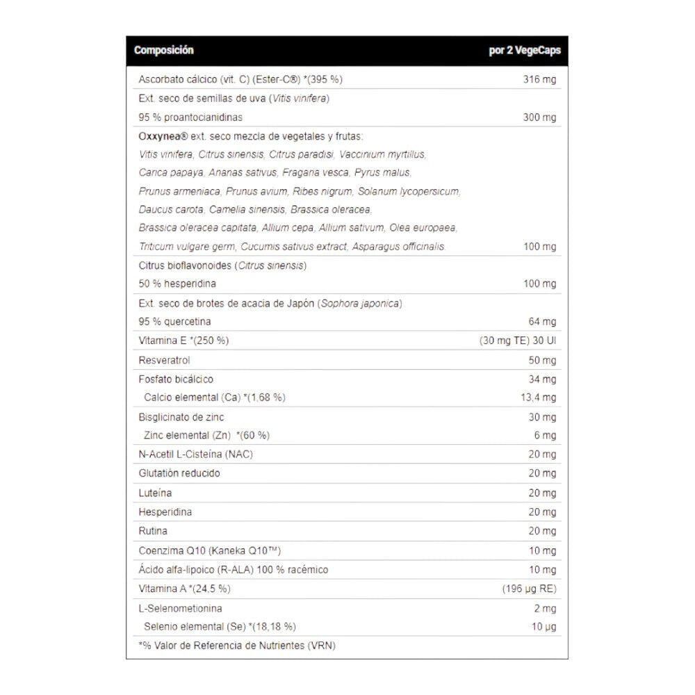 Antiox Formule Avancée  - 50 vcaps de VitoBest 2/4
