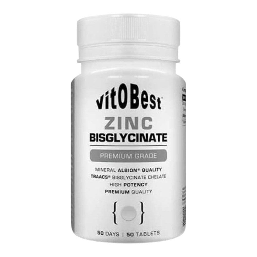 Zinc Bisglycinate - 50 Vegetable Capsules VitoBest