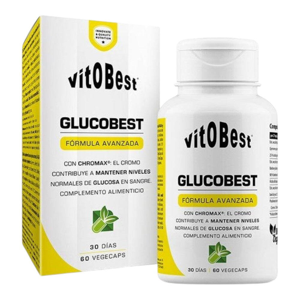 GlucoBest - 60 Vegetable Capsules VitoBest