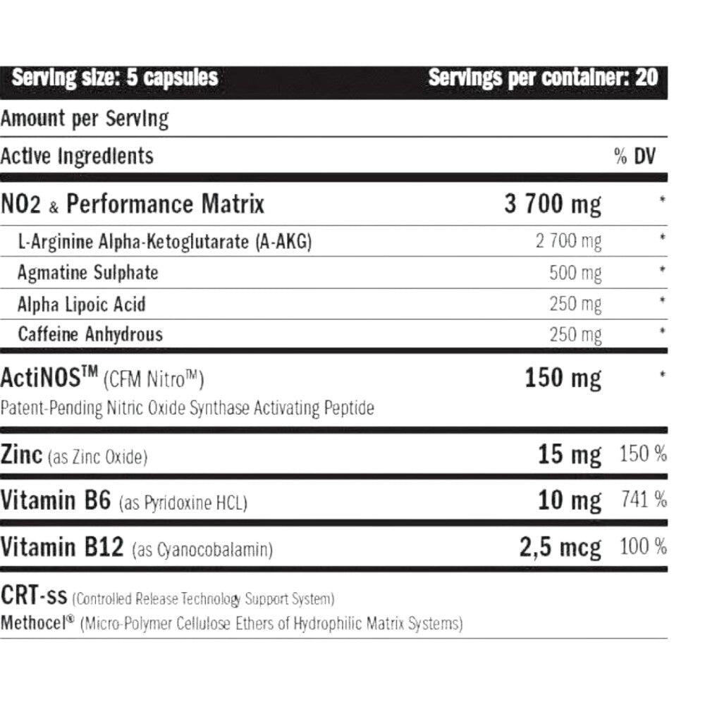 Hell's NO2 - 100 Kapseln Amix Muscle Core 2/4