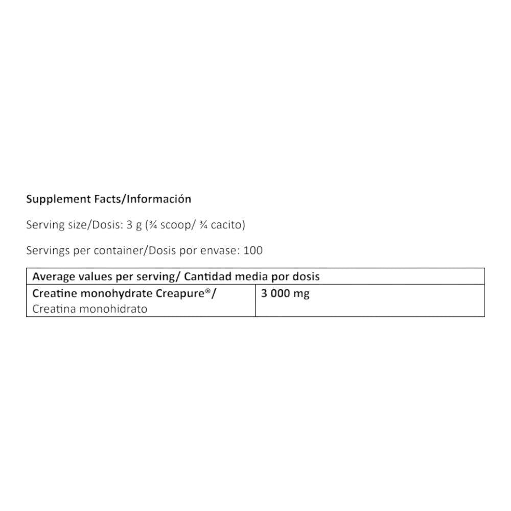 Creatina monoidrato (Creapure®) - 300 g Neutral Amix Nutrition 2/4