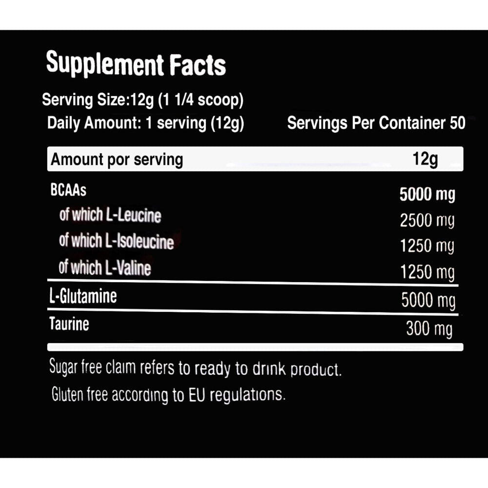 BCAA + Glutamina Xpress - 300g Frutas Cítricas Scitec Nutrition 2/4