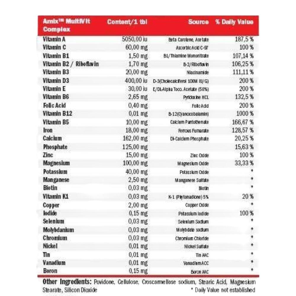 AMIX Daily One 60 Tabletas 2/4