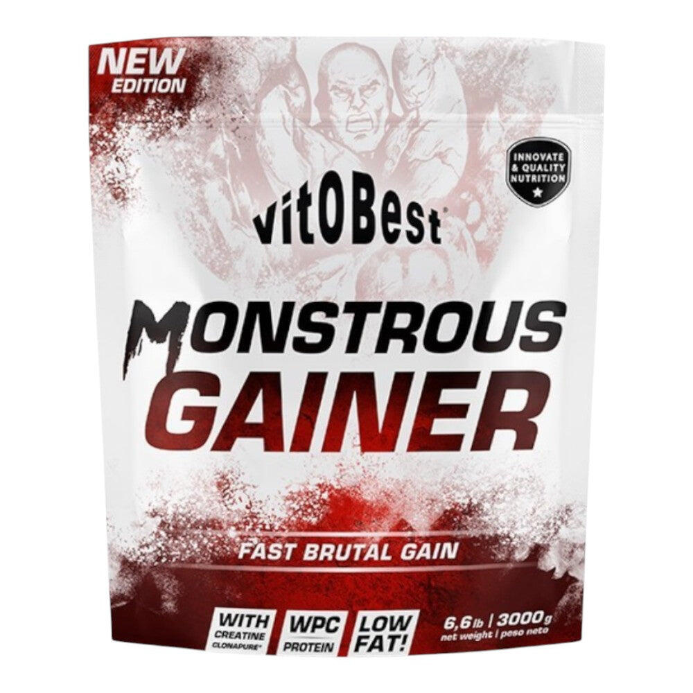 Vitobest's Monstrous Gainer je doplněk stravy pro gainer s kreatin monohydrátem
