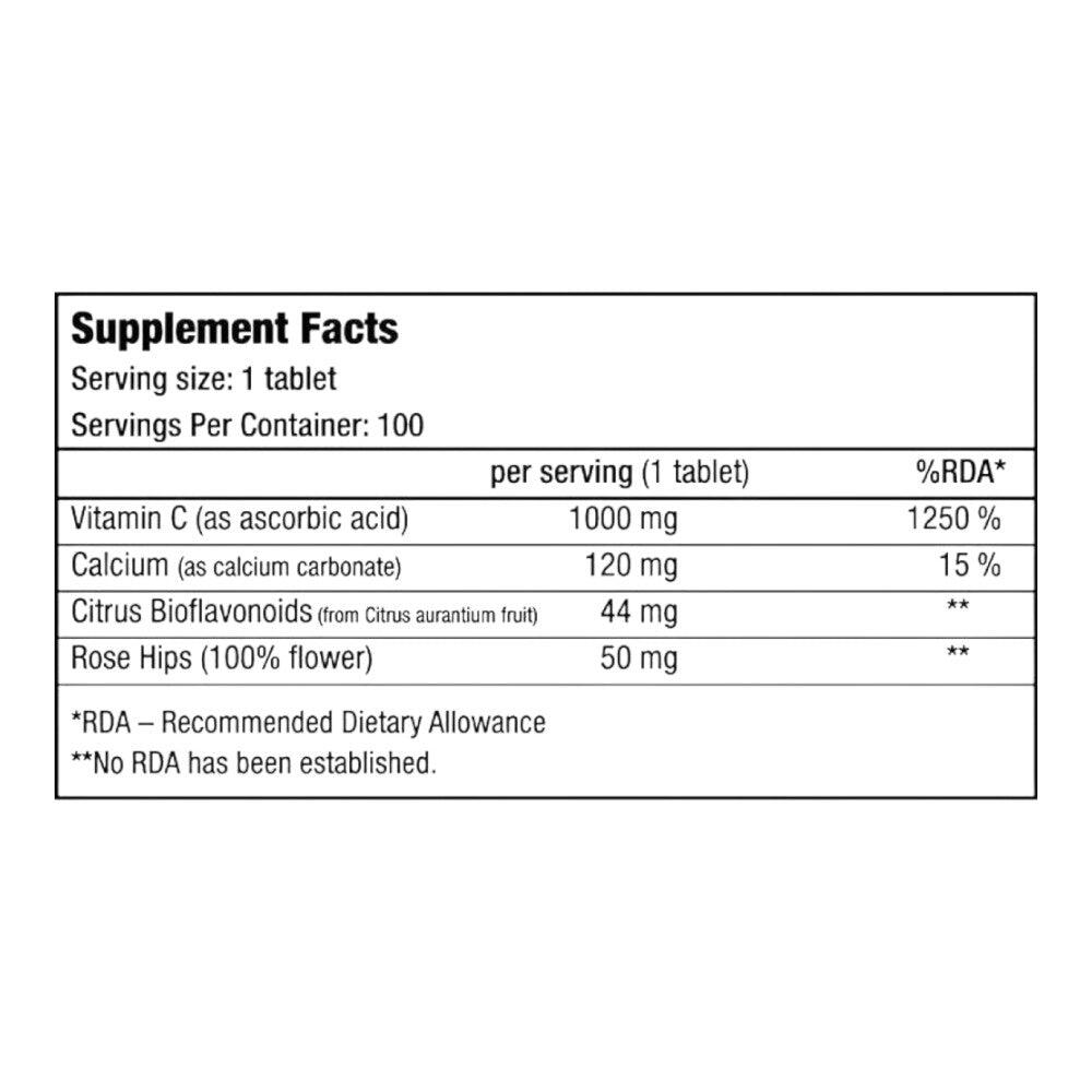 Vitamine C 1000 - 30 tabletten Biotech USA 2/5