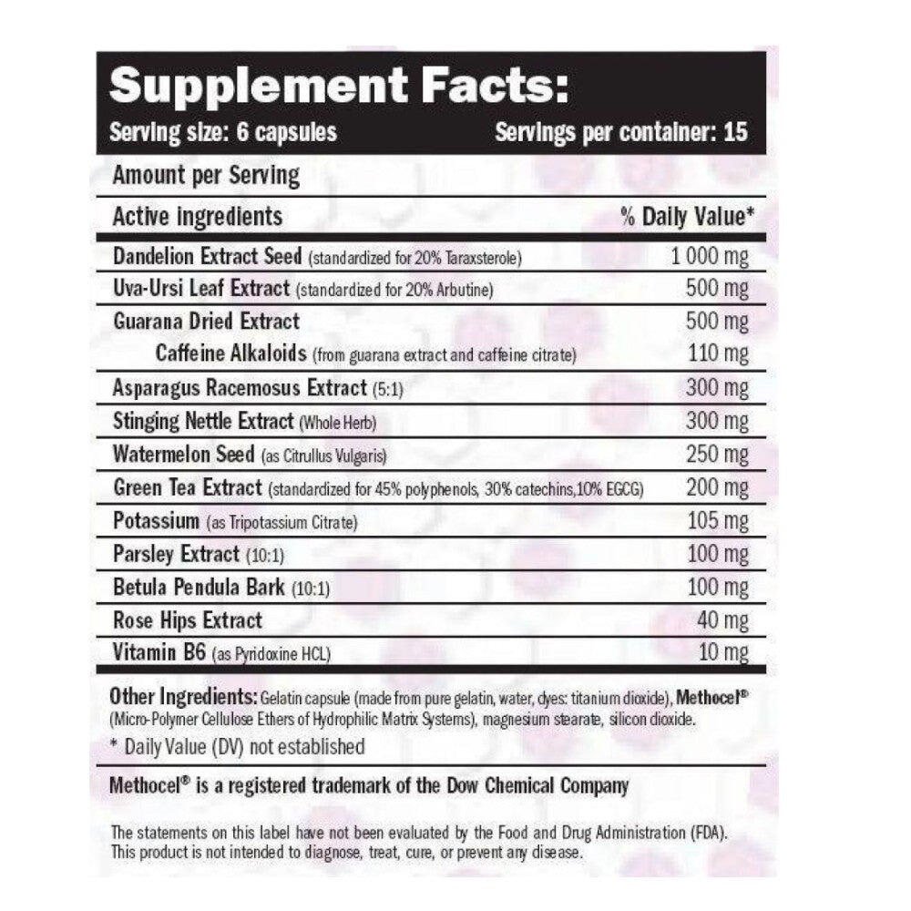 Complexe Diurétique - 90 capsules de Amix Nutrition 2/4