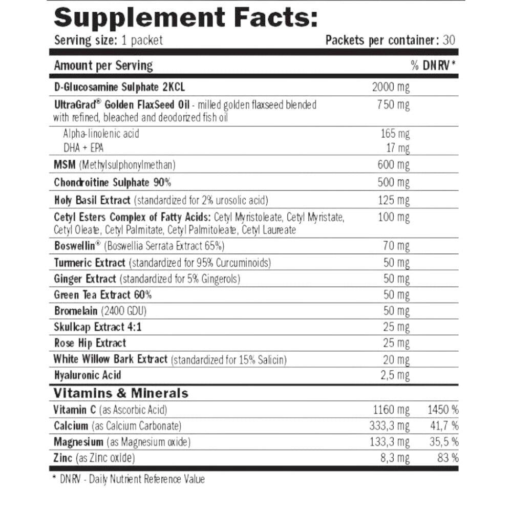 Opti-Pack Osteo-Flex - 30 Bolsitas Amix Nutrition 2/4