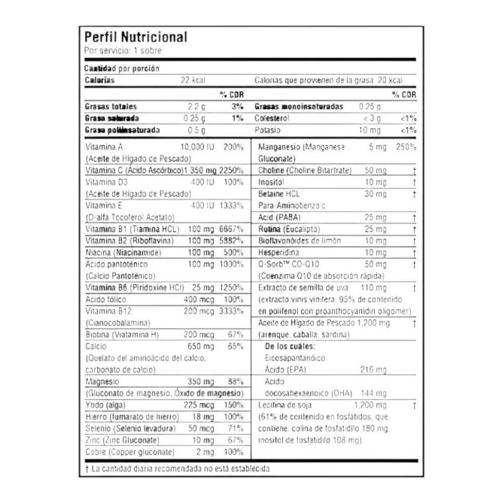 Multi Pro Plus - 30 opakowań Scitec Nutrition 2/4