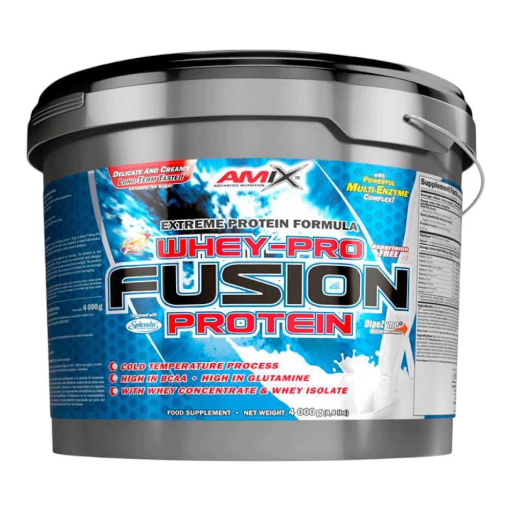Whey Pro Fusion Protein - 4kg Chocolate with Mocha Amix Nutrition