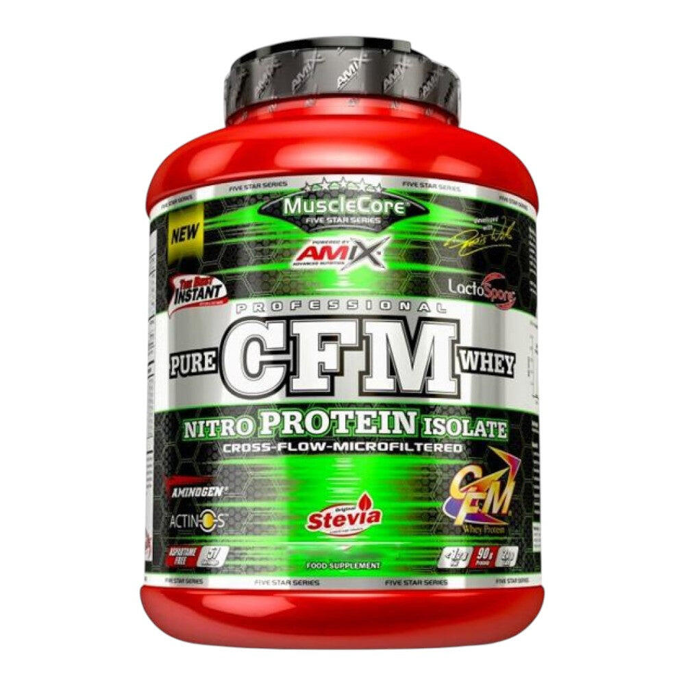 CFM Nitro Protein Isolate - 1Kg Strawberry Yogurt Amix Muscle Core