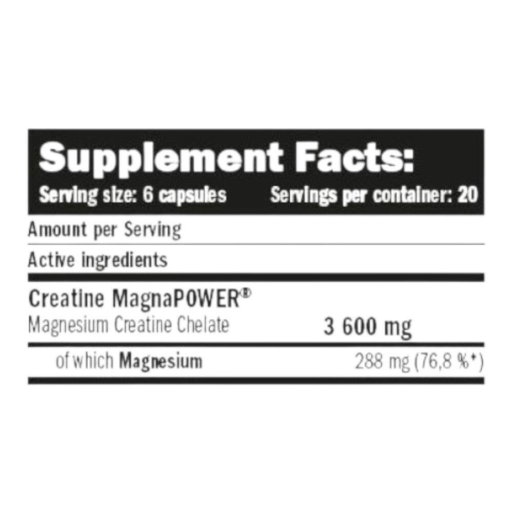 Amix MuscleCore Creatina Magnapower 120 caps 2/4