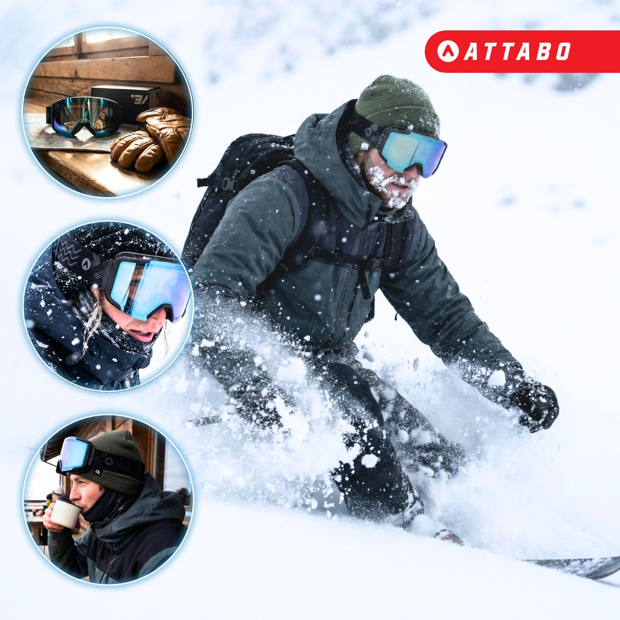Gogle narciarskie ATTABO Nanuk Pro photochromic 5/7