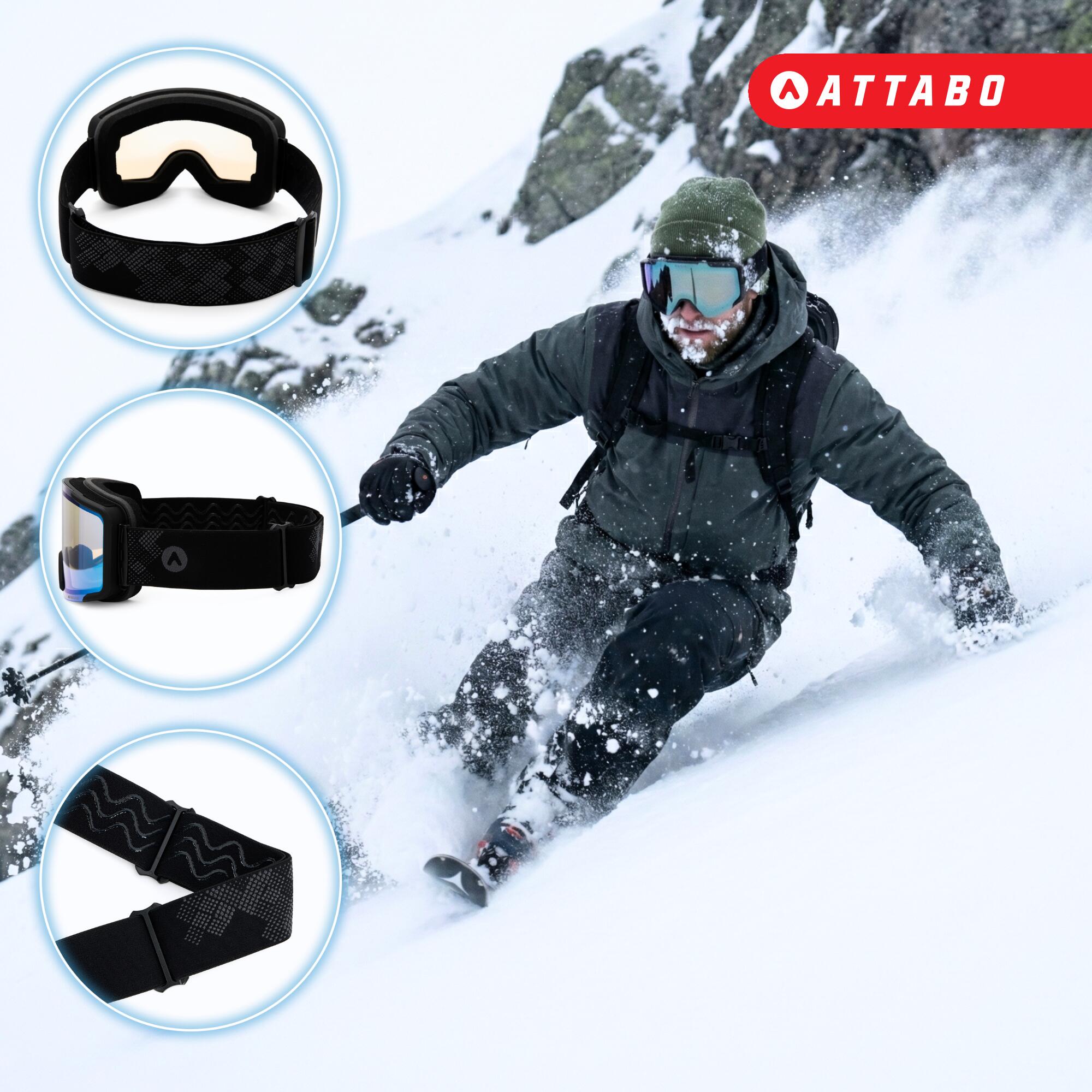 Gogle narciarskie ATTABO Nanuk Pro photochromic 4/7
