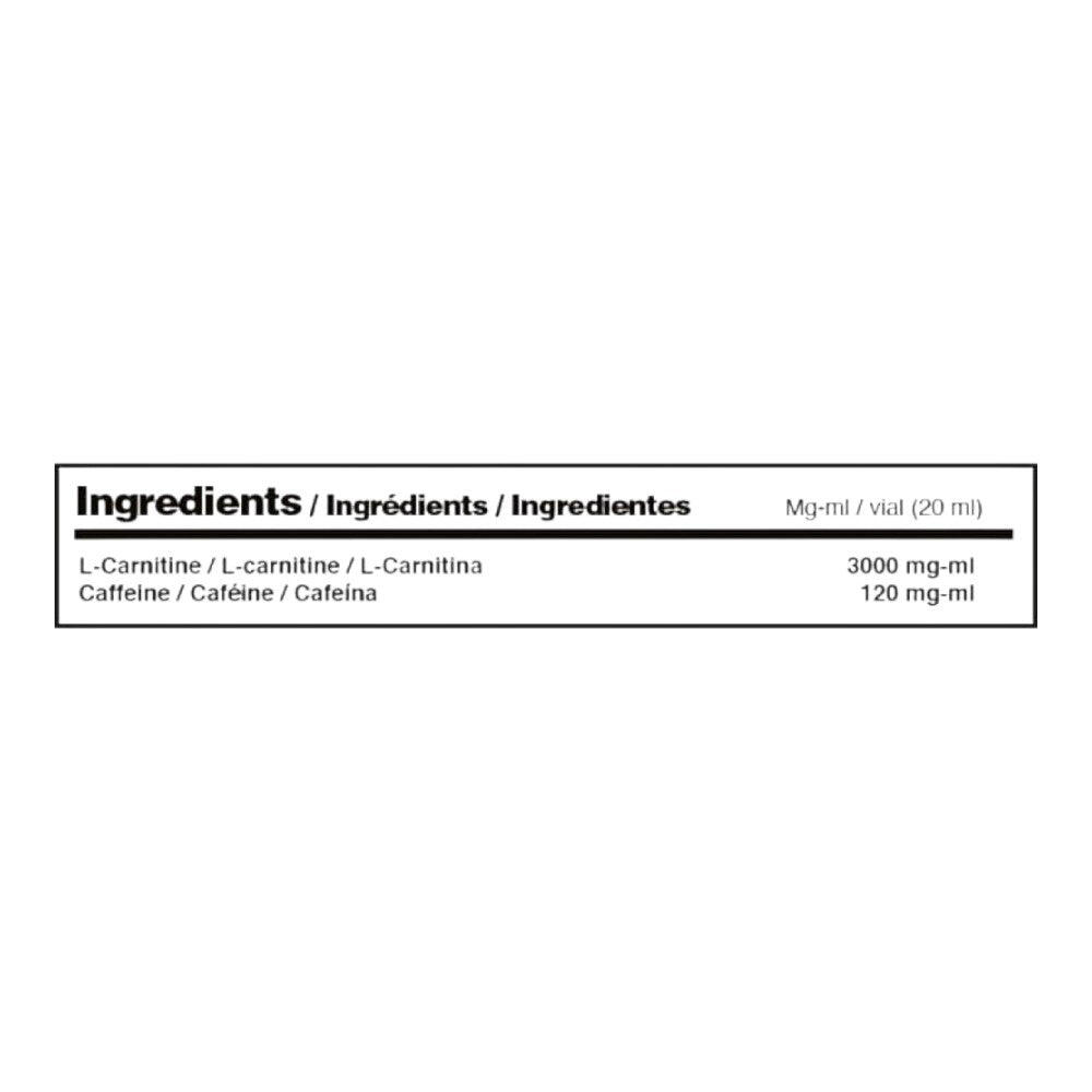 L-Carnitine 3000 500 Gr Con cafeína 2/2