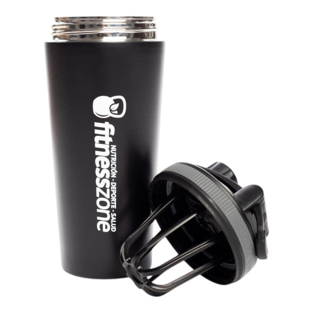 Shaker - Fitness - Unisexo - Aço Inoxidável 750 ml - Prateado 3/3
