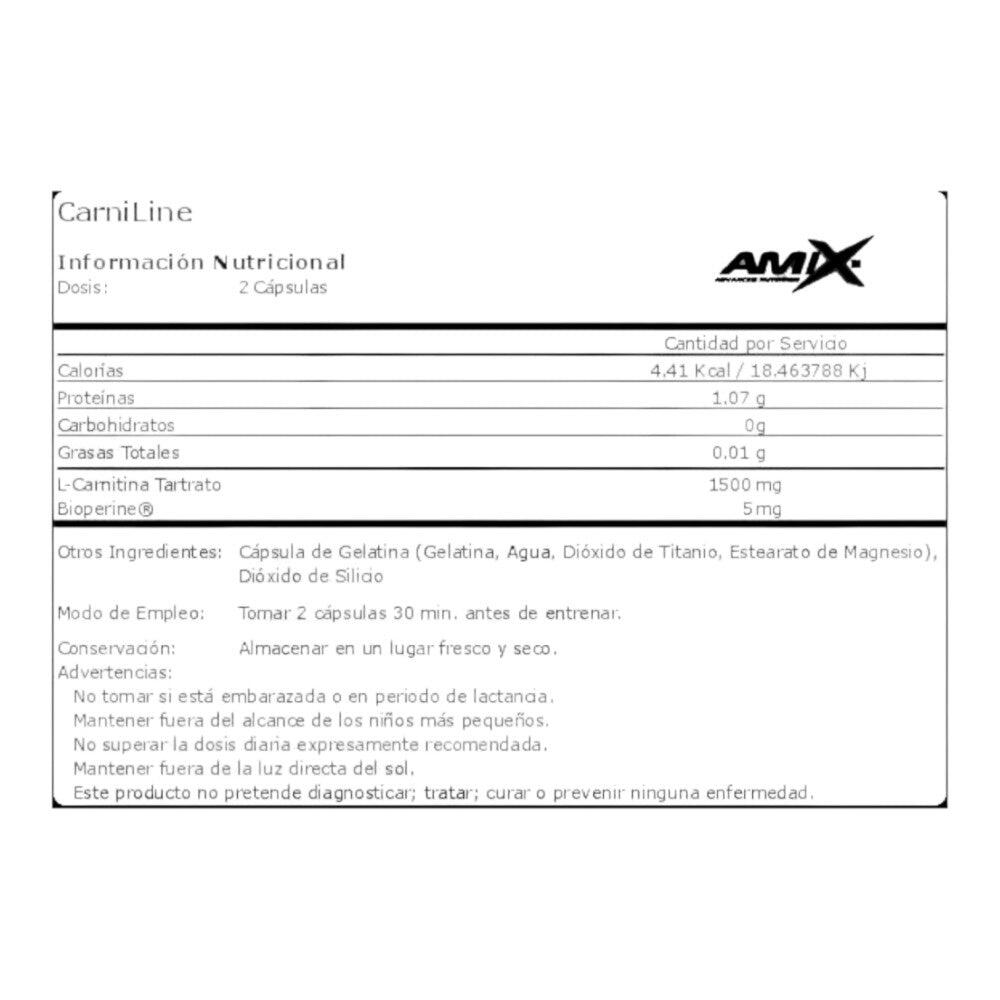 Carniline - 90 capsules de Amix Nutrition 2/4