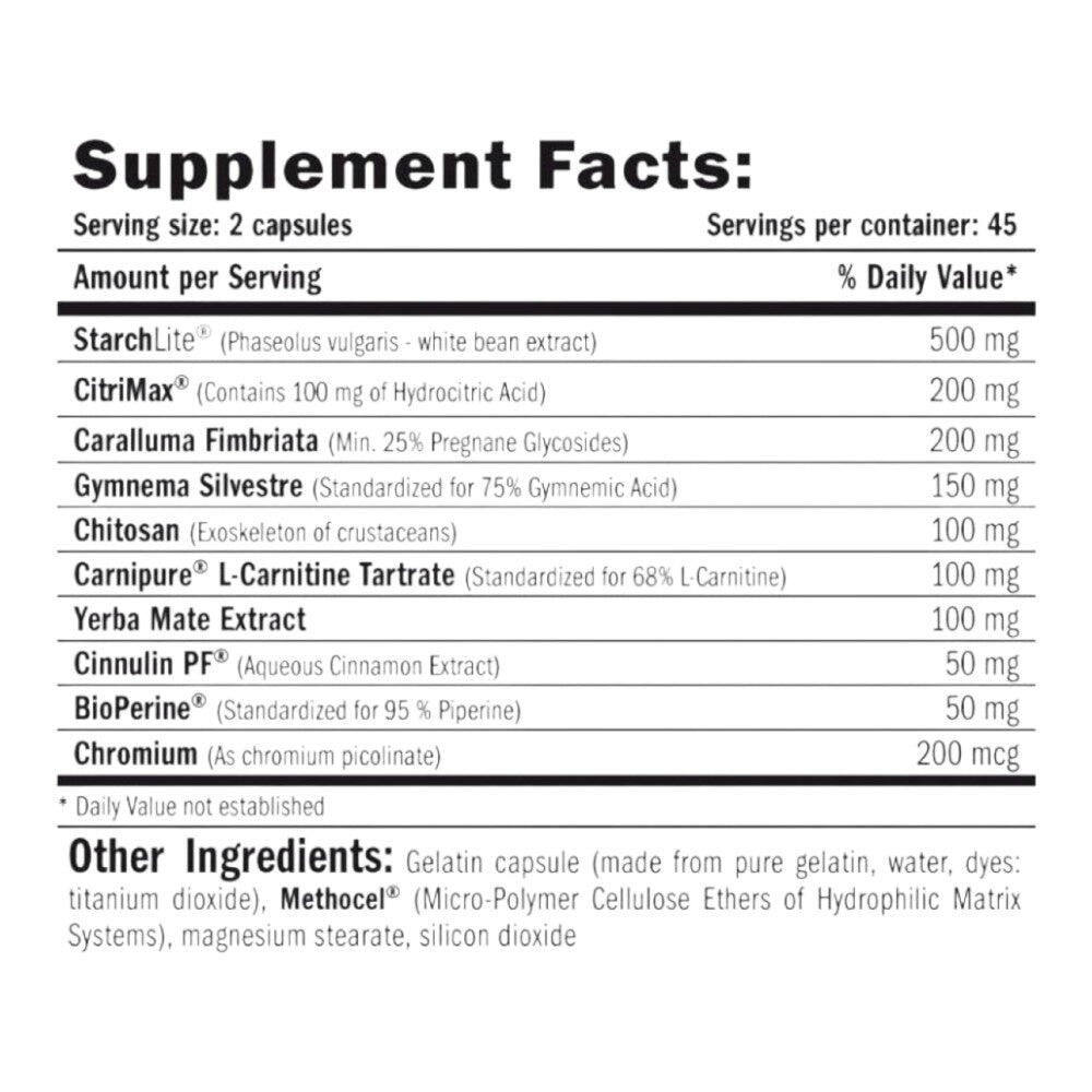 Carb blocker - 90 capsules de Amix Nutrition 2/4