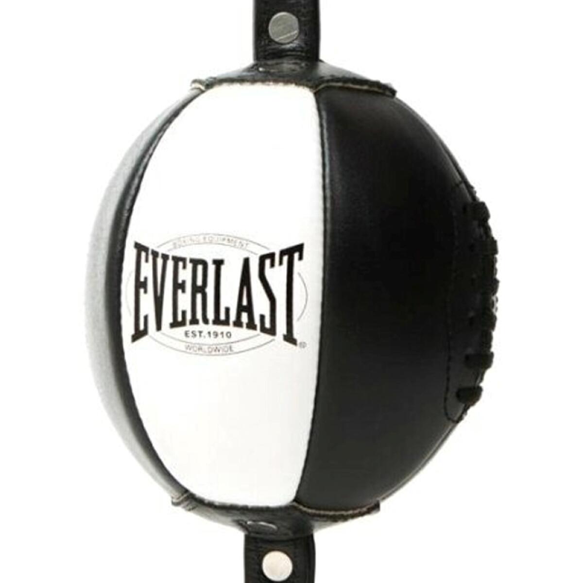 Pera Speedball 1910 Doble Extremo Everlast Negro Blanco 2/3