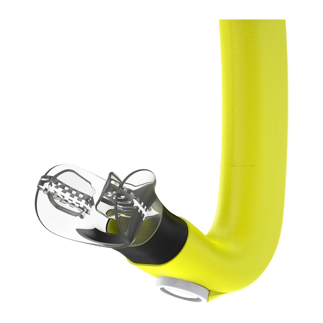 Snorkel de entrenamiento Speedo Junior Bullet Head amarillo 4/5