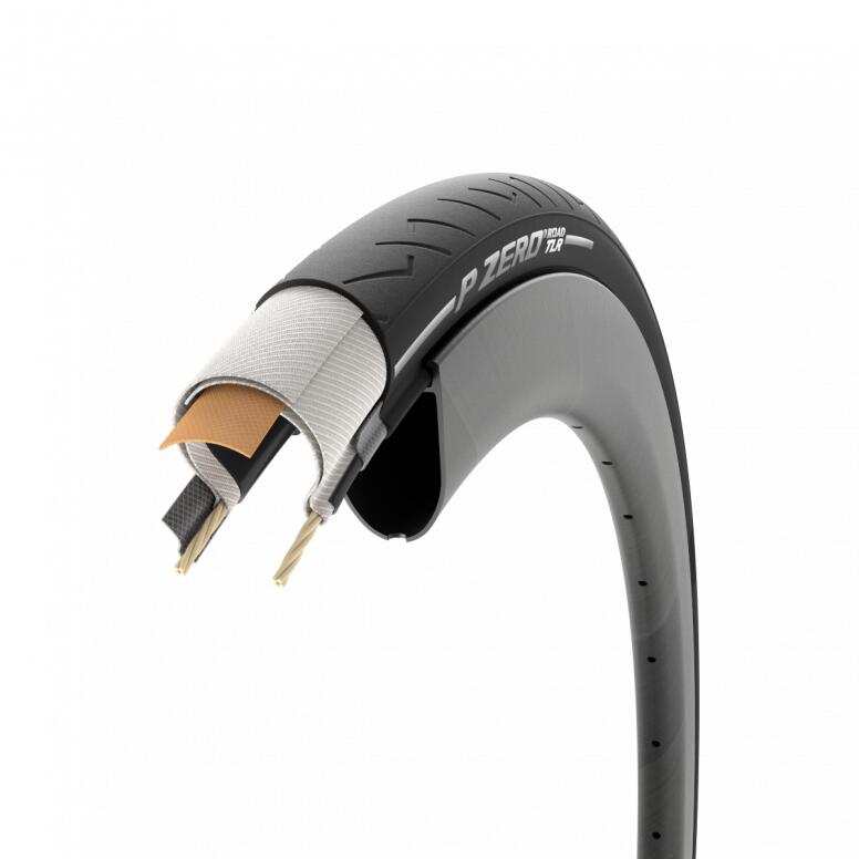 Pneu Route Pirelli P Zero Road Tubeless Ready 700c TechLiner Evo Noir 6/6