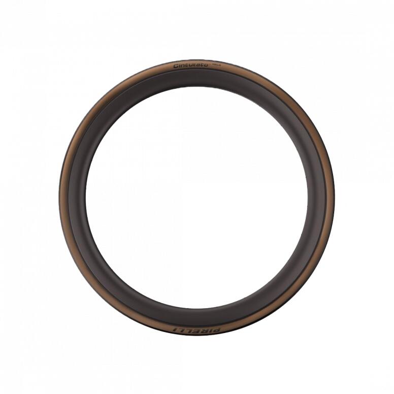 Pirelli - Pneu Route Cinturato Velo Tubeless Ready 26mm - Classic - Pneu - Marron|ocre - No Size - Decathlon
